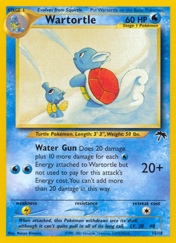 Wartortle (15/18) [Southern Islands] | Anubis Games and Hobby