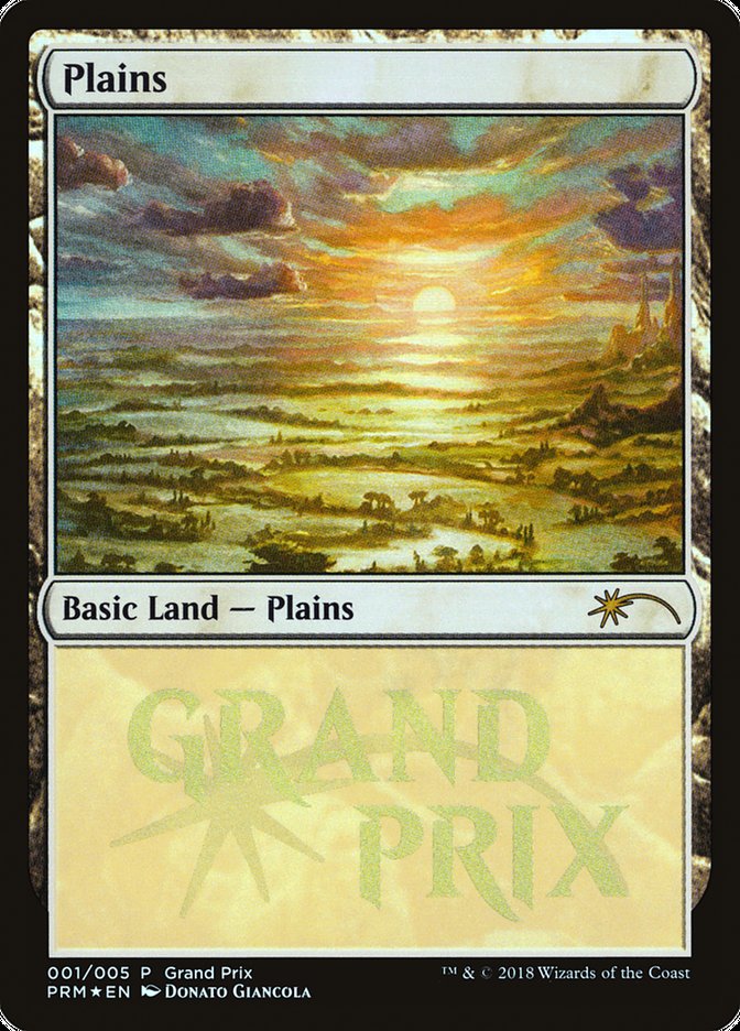 Plains (2018) [Grand Prix Promos] | Anubis Games and Hobby