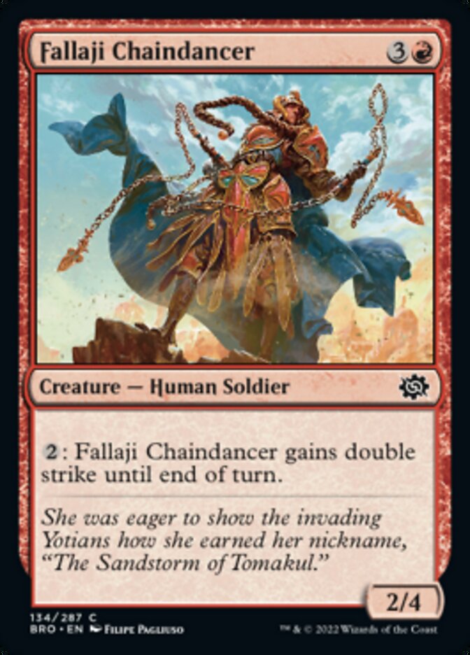 Fallaji Chaindancer [The Brothers' War] | Anubis Games and Hobby