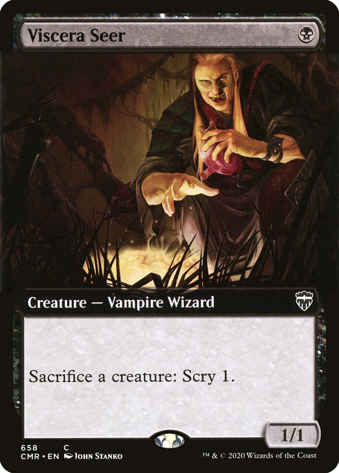 Viscera Seer (Extended Art) [Commander Legends] | Anubis Games and Hobby