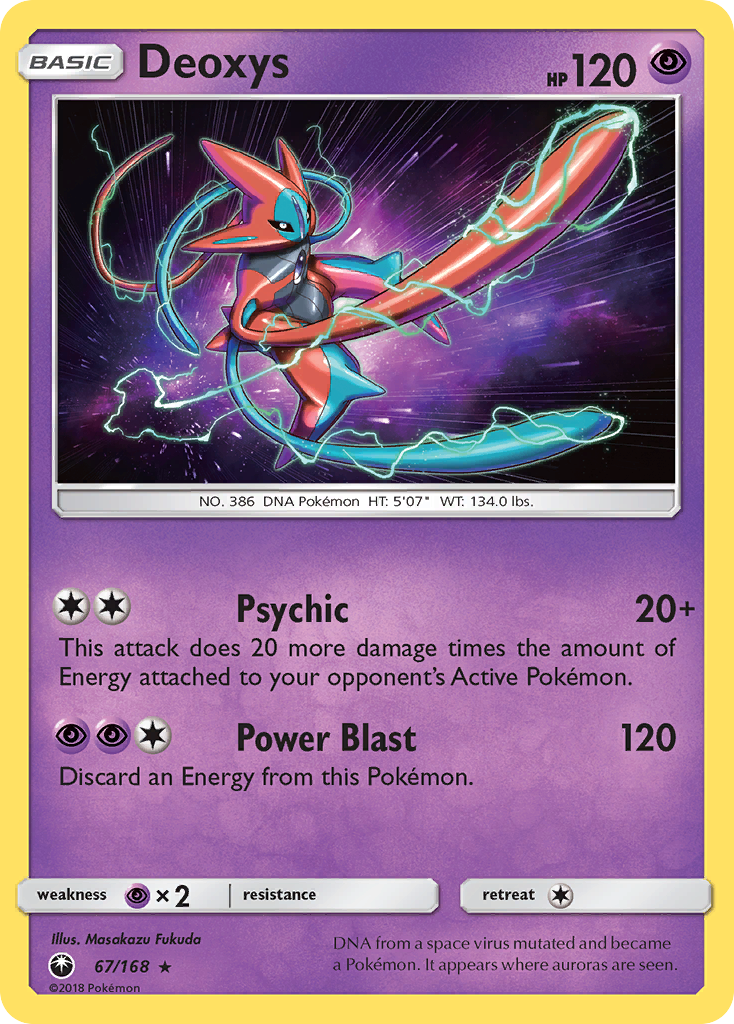 Deoxys (67/168) [Sun & Moon: Celestial Storm] | Anubis Games and Hobby