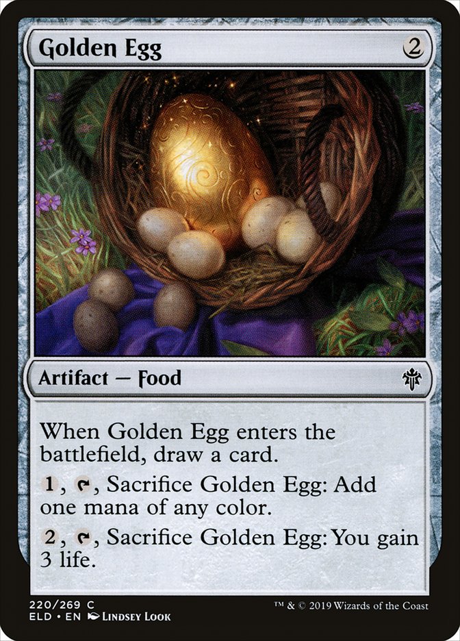 Golden Egg [Throne of Eldraine] | Anubis Games and Hobby