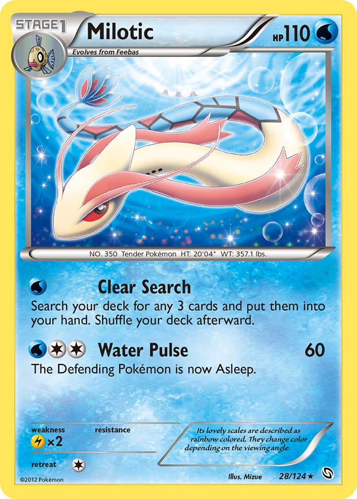 Milotic (28/124) [Black & White: Dragons Exalted] | Anubis Games and Hobby