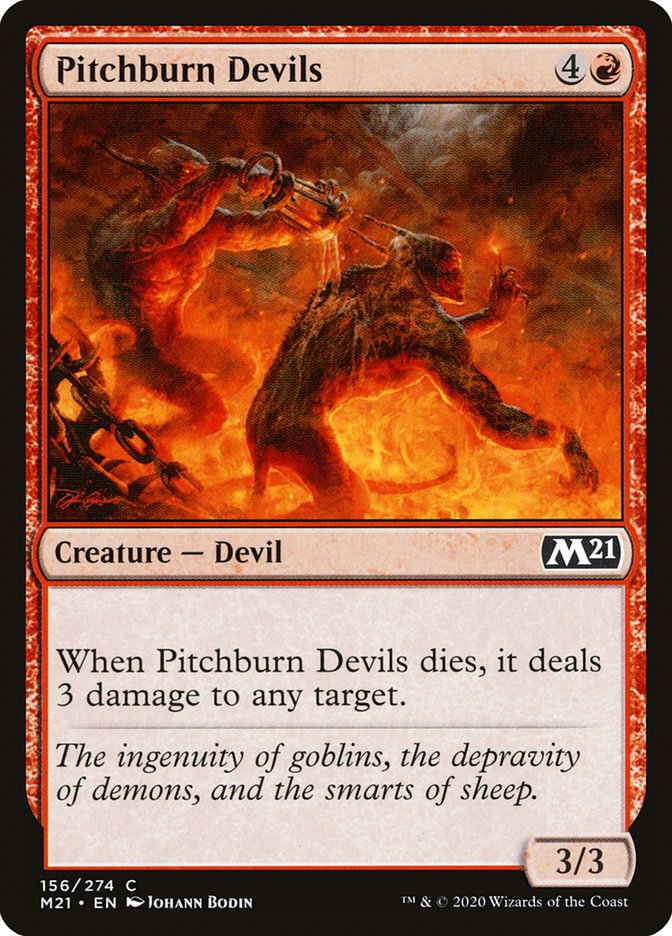 Pitchburn Devils [Core Set 2021] | Anubis Games and Hobby