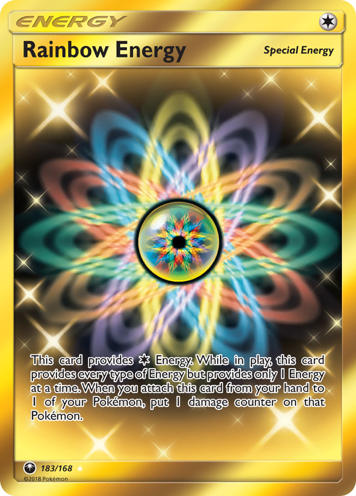 Rainbow Energy (183/168) [Sun & Moon: Celestial Storm] | Anubis Games and Hobby