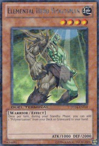 Elemental Hero Woodsman [DT04-EN058] Rare | Anubis Games and Hobby