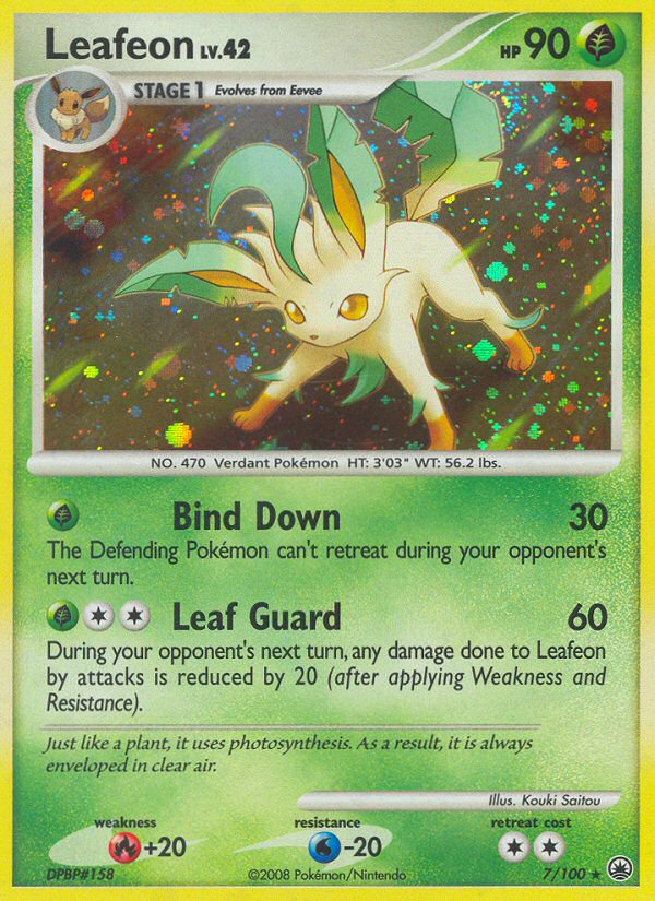 Leafeon (7/100) [Diamond & Pearl: Majestic Dawn] | Anubis Games and Hobby