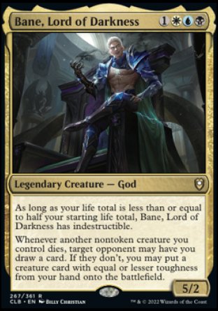 Bane, Lord of Darkness [Commander Legends: Battle for Baldur's Gate] | Anubis Games and Hobby