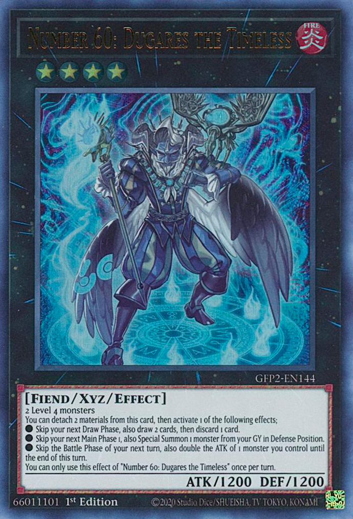 Number 60: Dugares the Timeless [GFP2-EN144] Ultra Rare | Anubis Games and Hobby