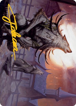 Lord of the Ulvenwald Art Card (Gold-Stamped Signature) [Innistrad: Midnight Hunt Art Series] | Anubis Games and Hobby