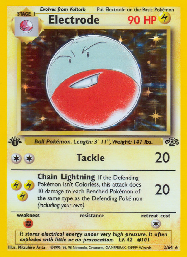 Electrode (2/64) [Jungle 1st Edition] | Anubis Games and Hobby