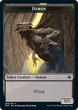 Bird Illusion // Demon Double-Sided Token [Game Night: Free-for-All Tokens] | Anubis Games and Hobby