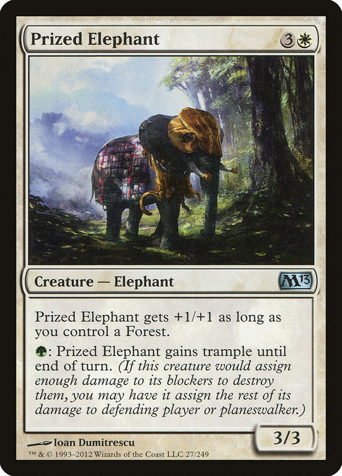 Prized Elephant [Magic 2013] | Anubis Games and Hobby