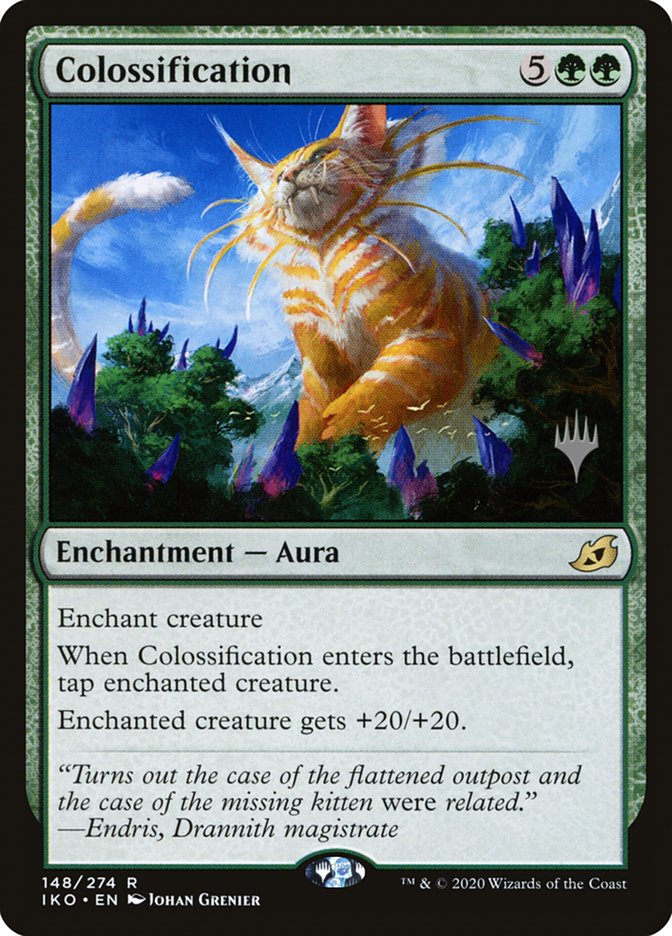 Colossification (Promo Pack) [Ikoria: Lair of Behemoths Promos] | Anubis Games and Hobby