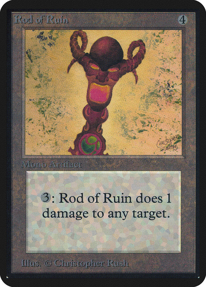 Rod of Ruin [Alpha Edition] | Anubis Games and Hobby