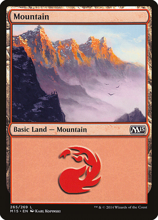 Mountain (265) [Magic 2015] | Anubis Games and Hobby