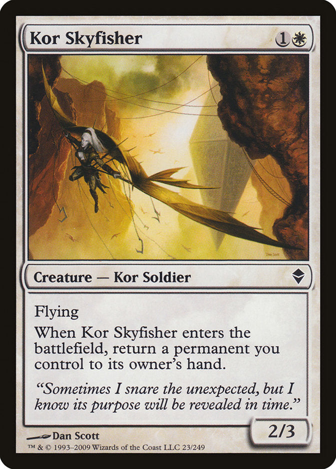 Kor Skyfisher [Zendikar] | Anubis Games and Hobby