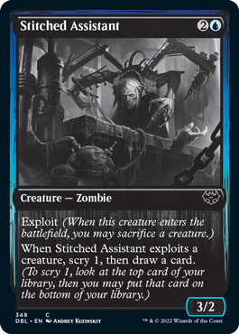 Stitched Assistant [Innistrad: Double Feature] | Anubis Games and Hobby