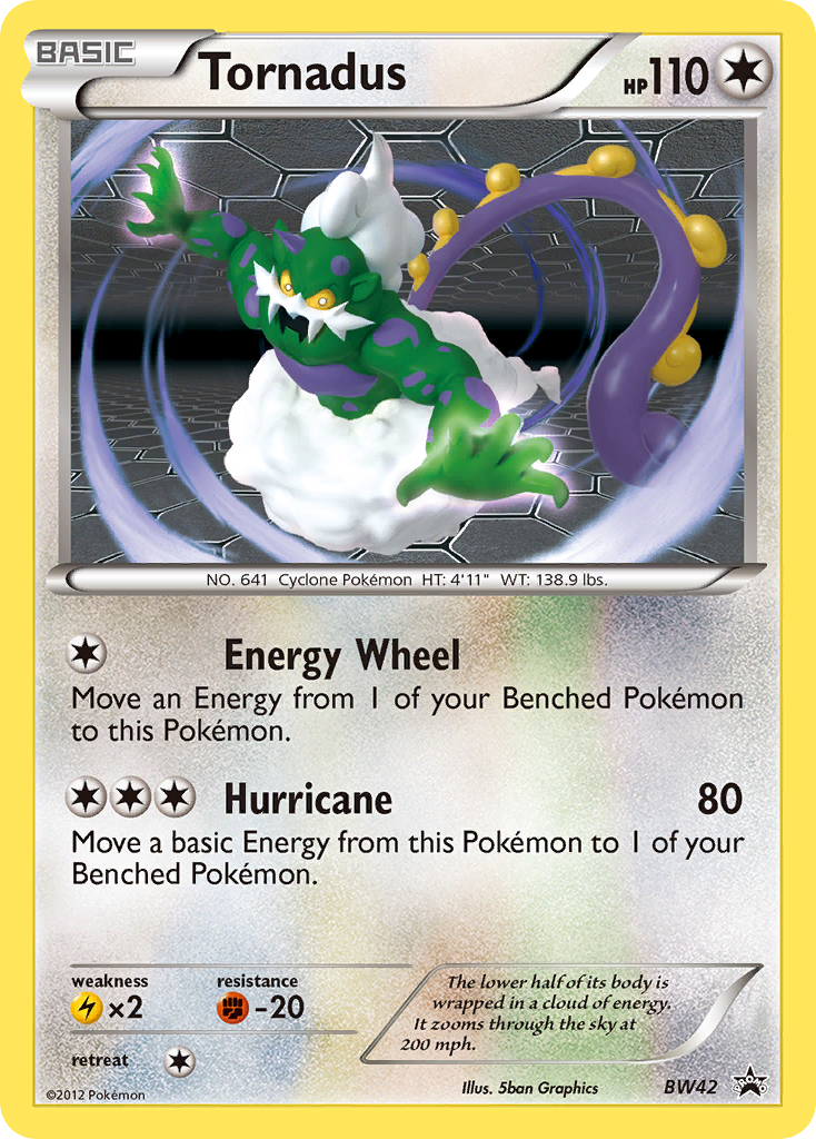 Tornadus (BW42) [Black & White: Black Star Promos] | Anubis Games and Hobby