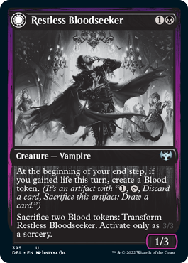 Restless Bloodseeker // Bloodsoaked Reveler [Innistrad: Double Feature] | Anubis Games and Hobby