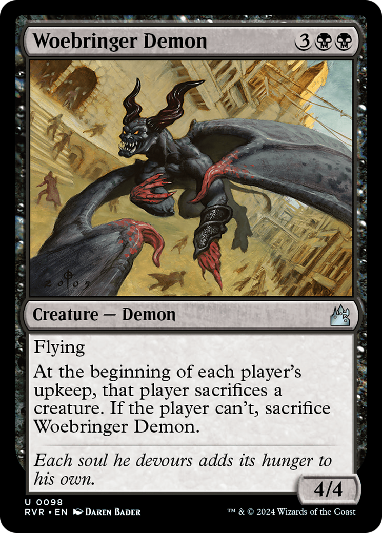 Woebringer Demon [Ravnica Remastered] | Anubis Games and Hobby