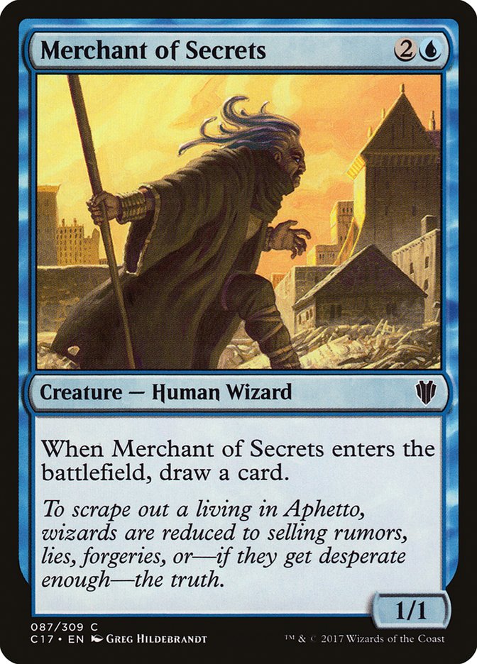 Merchant of Secrets [Commander 2017] | Anubis Games and Hobby