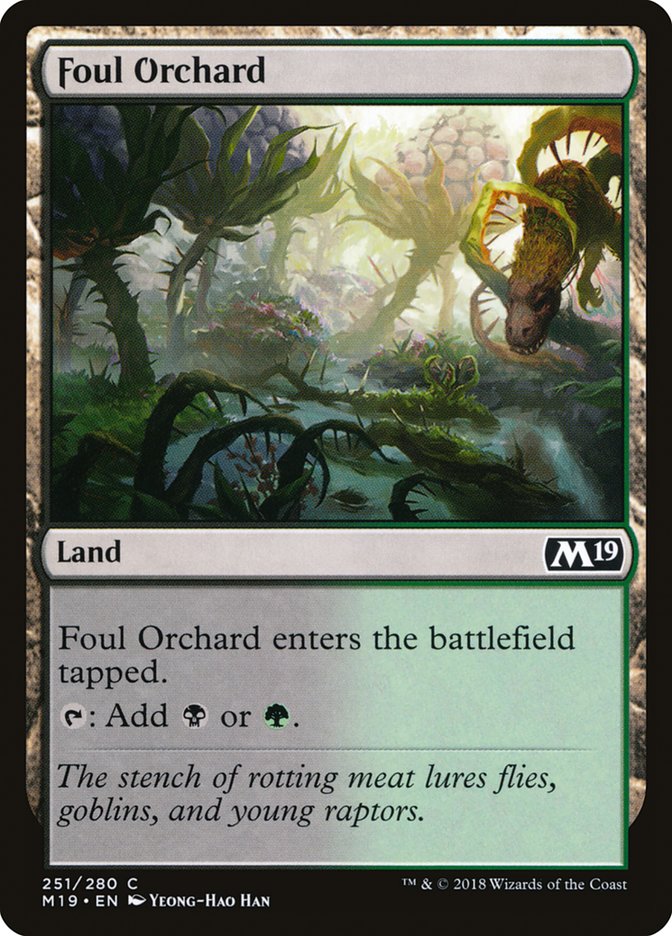 Foul Orchard [Core Set 2019] | Anubis Games and Hobby