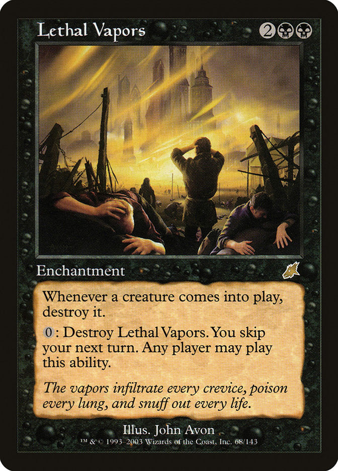 Lethal Vapors [Scourge] | Anubis Games and Hobby