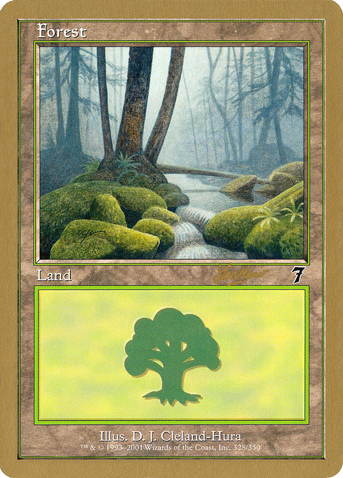 Forest (328) (Sim Han How) [World Championship Decks 2002] | Anubis Games and Hobby