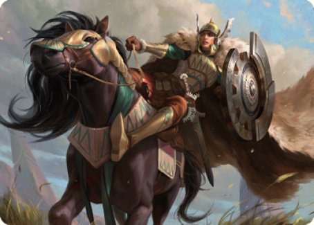 Knight of Dawn's Light Art Card [Dominaria United Art Series] | Anubis Games and Hobby