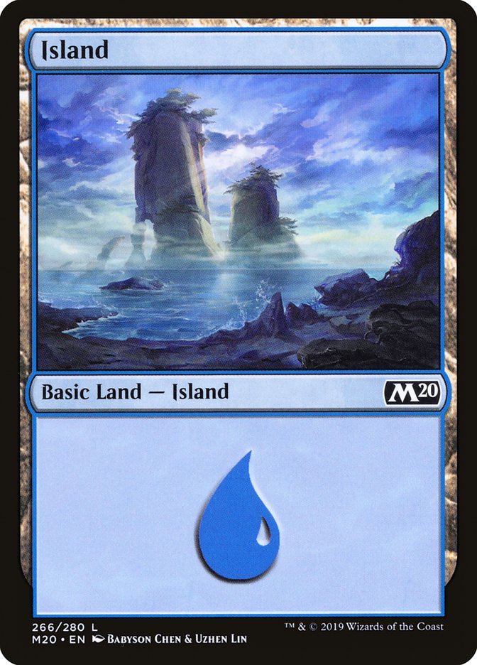 Island (266) [Core Set 2020] | Anubis Games and Hobby