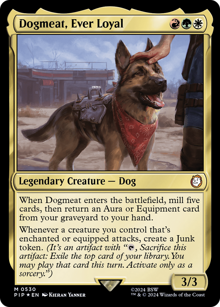 Dogmeat, Ever Loyal (Surge Foil) [Fallout] | Anubis Games and Hobby