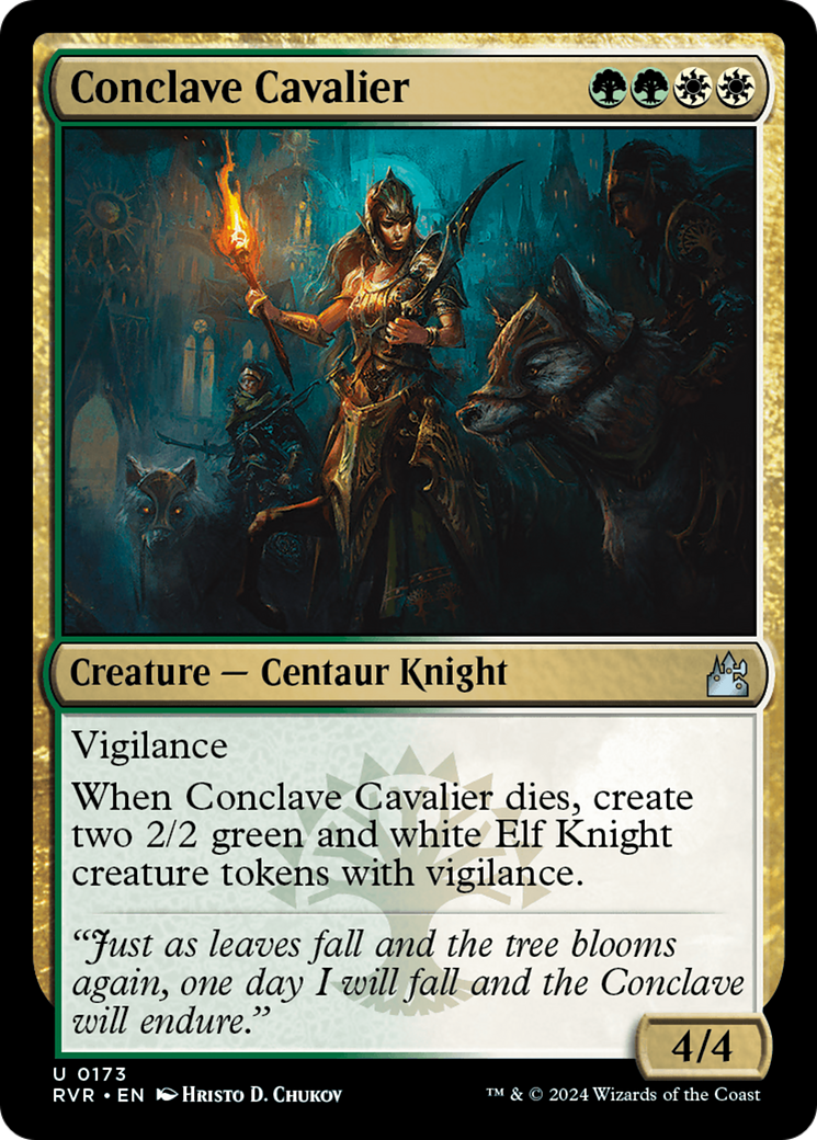 Conclave Cavalier [Ravnica Remastered] | Anubis Games and Hobby