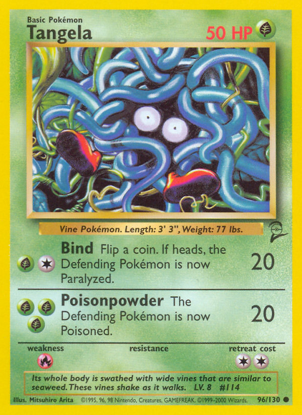 Tangela (96/130) [Base Set 2] | Anubis Games and Hobby