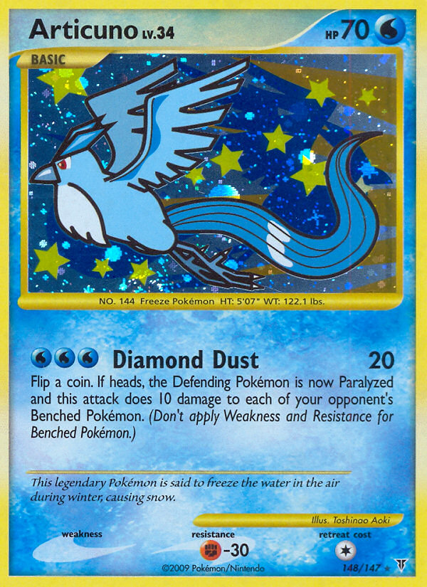 Articuno (148/147) [Platinum: Supreme Victors] | Anubis Games and Hobby