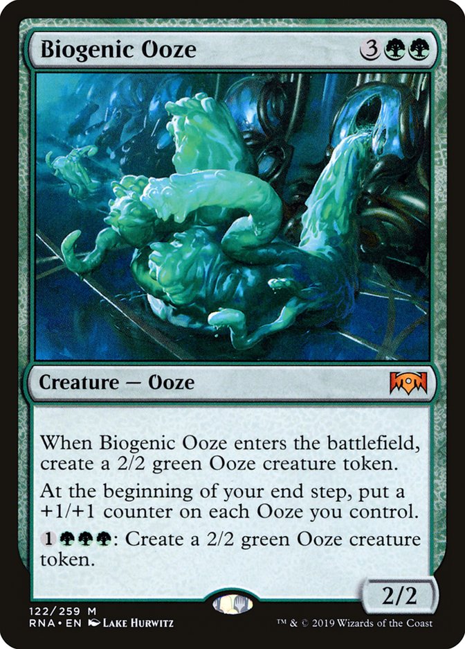 Biogenic Ooze [Ravnica Allegiance] | Anubis Games and Hobby