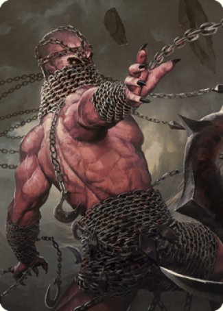 Chain Devil Art Card [Commander Legends: Battle for Baldur's Gate Art Series] | Anubis Games and Hobby