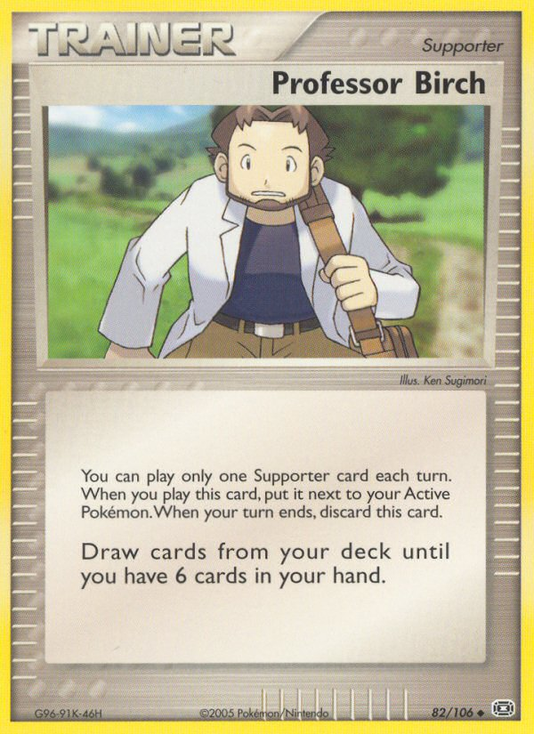 Professor Birch (82/106) [EX: Emerald] | Anubis Games and Hobby