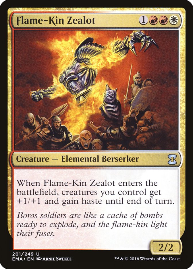Flame-Kin Zealot [Eternal Masters] | Anubis Games and Hobby