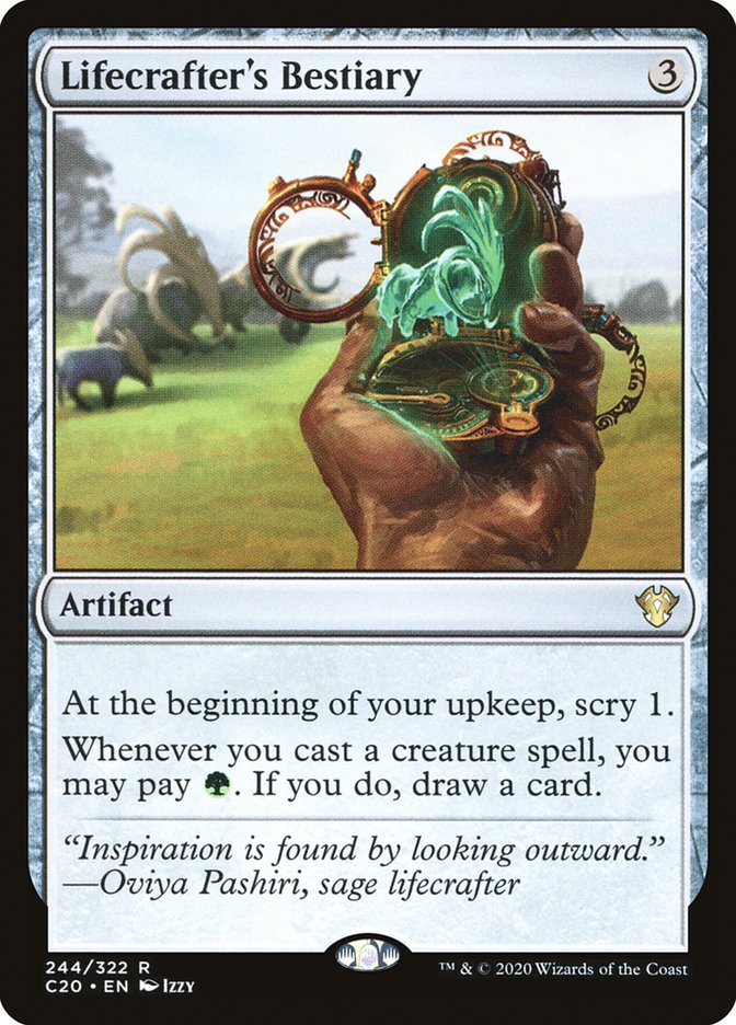 Lifecrafter's Bestiary [Commander 2020] | Anubis Games and Hobby