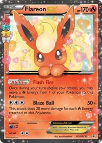 Flareon EX (RC6/RC32) [Generations: Radiant Collection] | Anubis Games and Hobby