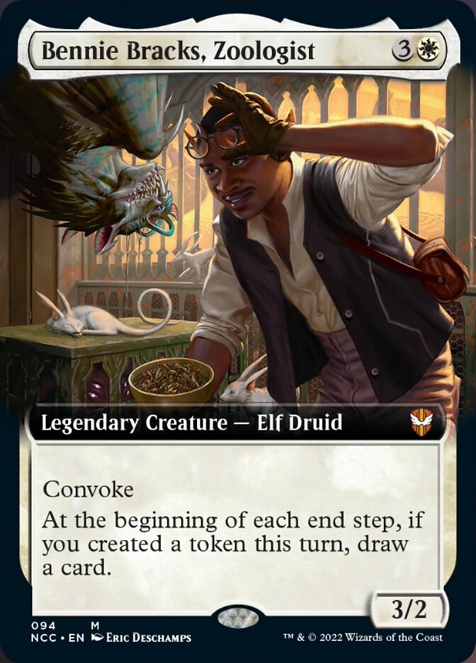 Bennie Bracks, Zoologist (Extended Art) [Streets of New Capenna Commander] | Anubis Games and Hobby