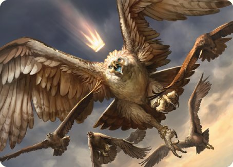 Gwaihir, Greatest of the Eagles Art Card [The Lord of the Rings: Tales of Middle-earth Art Series] | Anubis Games and Hobby