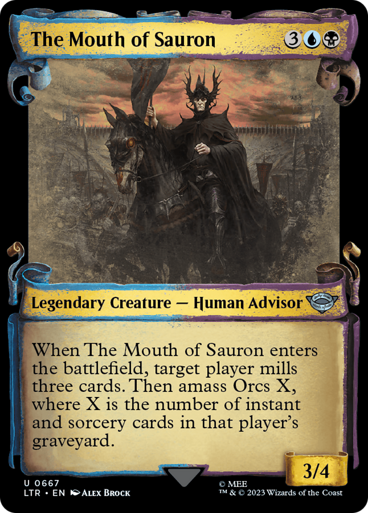 The Mouth of Sauron [The Lord of the Rings: Tales of Middle-Earth Showcase Scrolls] | Anubis Games and Hobby