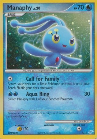 Manaphy (4/12) [Diamond & Pearl: Trainer Kit - Manaphy] | Anubis Games and Hobby