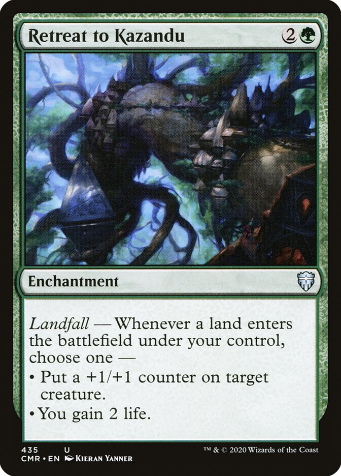 Retreat to Kazandu [Commander Legends] | Anubis Games and Hobby