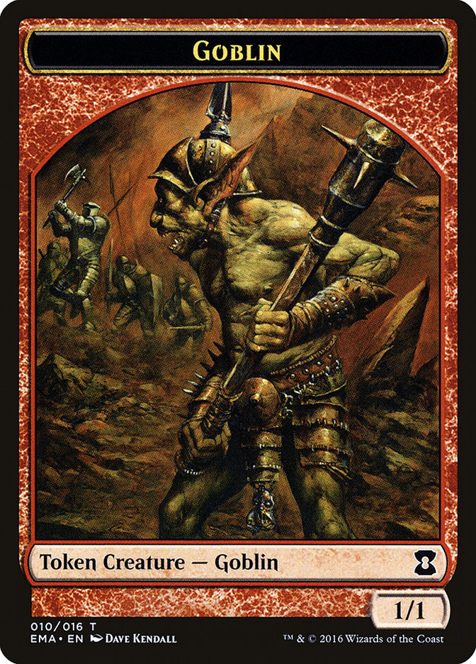 Goblin Token [Eternal Masters Tokens] | Anubis Games and Hobby