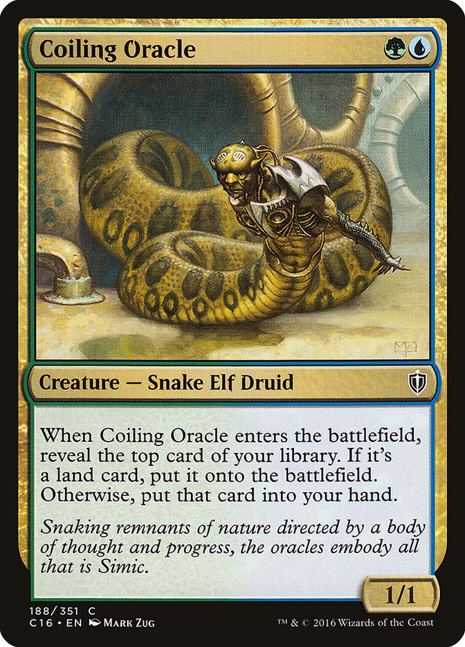 Coiling Oracle [Commander 2016] | Anubis Games and Hobby