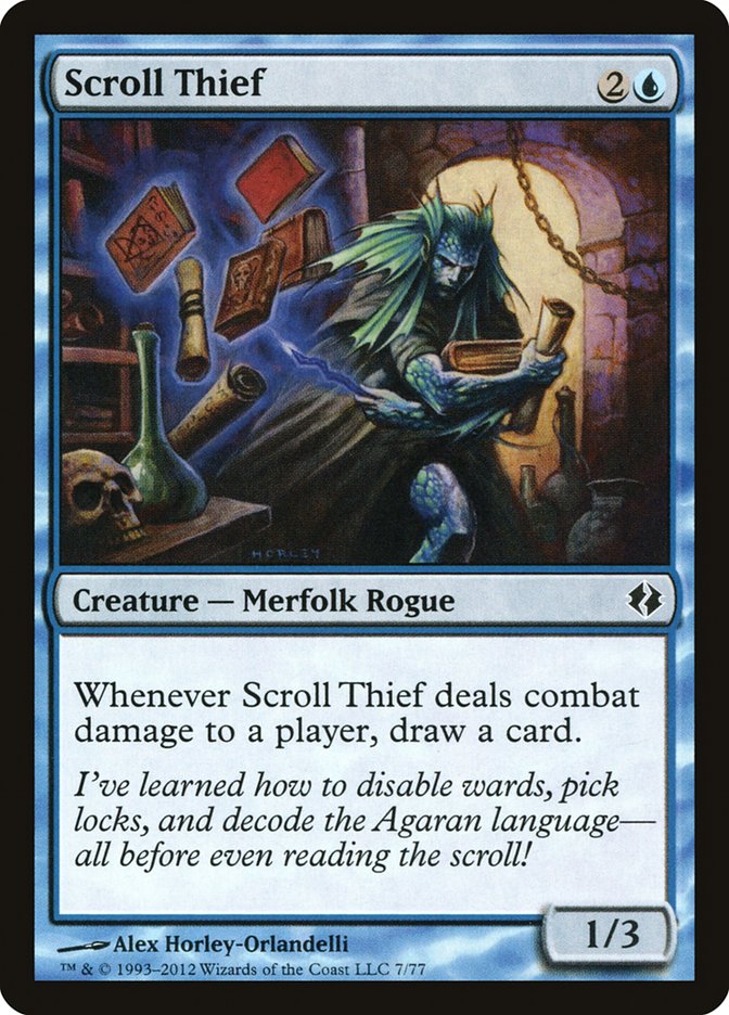 Scroll Thief [Duel Decks: Venser vs. Koth] | Anubis Games and Hobby