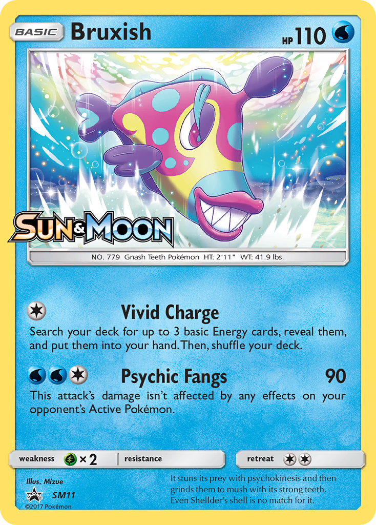 Bruxish (SM11) [Sun & Moon: Black Star Promos] | Anubis Games and Hobby